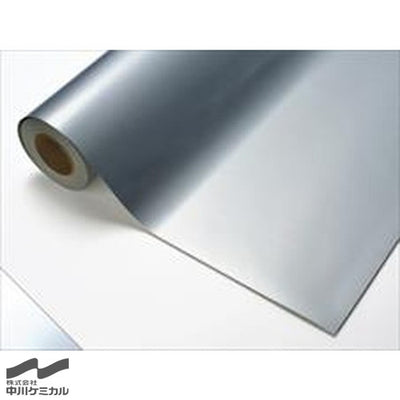 中川ケミカルカッティングシートメタリックシリーズHL-81/ヘアライン銀艶980mm×10m