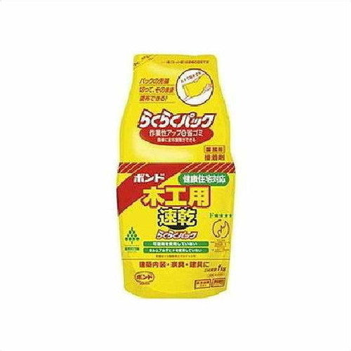 コニシボンド木工用速乾らくらくパック1kg#4030118コ入の商品画像