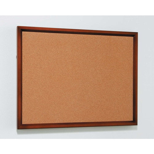 コルクボードAL-610ZBRブラウン屋内900×600※イーゼル別売りの商品画像