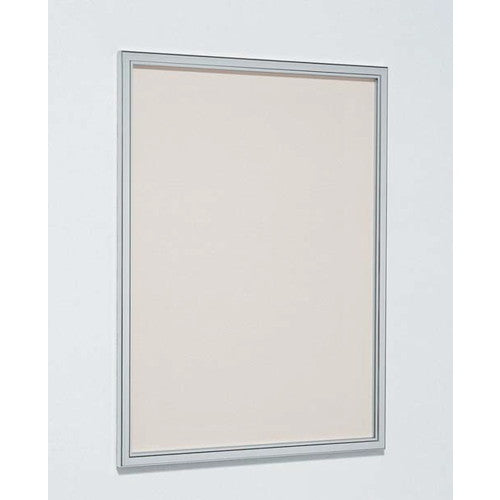 壁面掲示板AL-6617屋外マグネットクロス仕様ライトグレーA2の商品画像