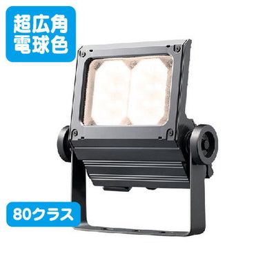 岩崎電気ECF8050SW/LSAN8/DGレディオックフラッドネオ80クラス超広角電球色ダークグレイの画像