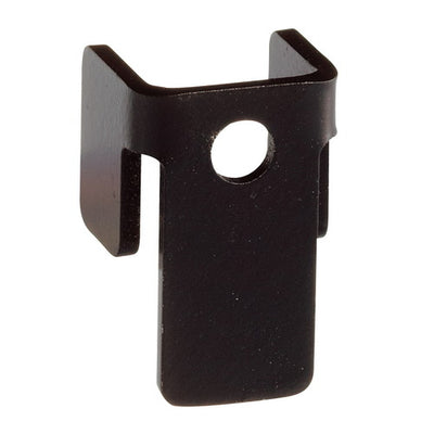 店舗用品システム什器連結金具4個セット/SF中央片面・両面タイプ兼用ブラックの商品画像