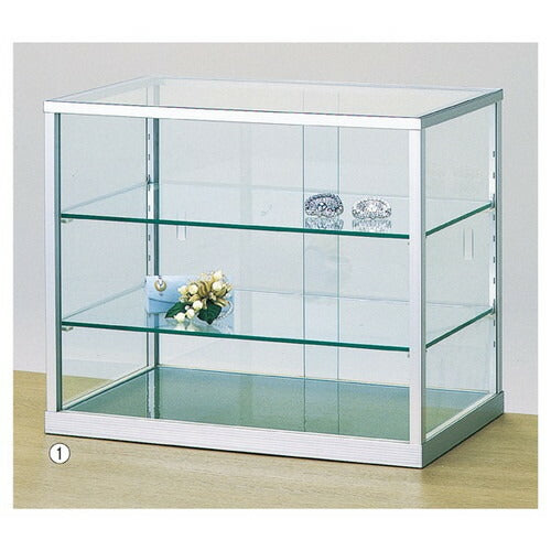 店舗用品店舗什器卓上ガラスショーケースW60×H38.7cmの商品画像