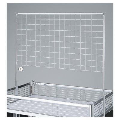 店舗用品店舗什器中折れワゴン用フラットネットW120cm用の商品画像