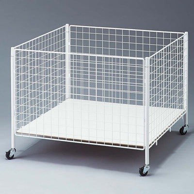 店舗用品店舗什器ネットワゴン深型(底板可動式)W60cmの商品画像