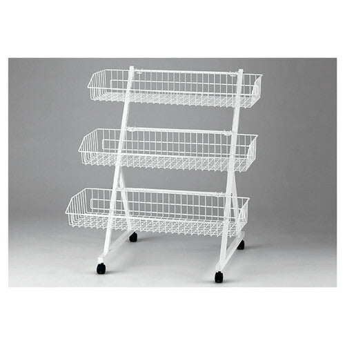 店舗用品店舗什器3段ワゴン3段ワゴンの商品画像