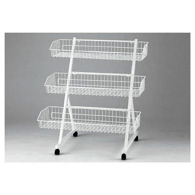 店舗用品店舗什器3段ワゴン3段ワゴンの商品画像