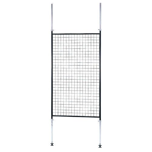 店舗用品店舗什器ディスプレイネット長ネットタイプW90cm黒の商品画像