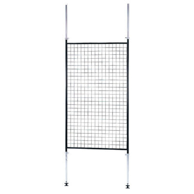 店舗用品店舗什器ディスプレイネット長ネットタイプW90cm黒の商品画像