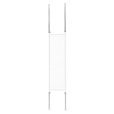 店舗用品店舗什器ディスプレイネット白W45cmの商品画像