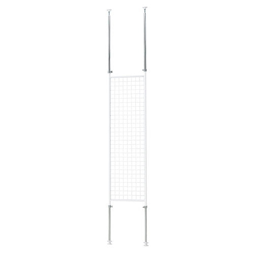 店舗用品店舗什器ディスプレイネット白W60cmの商品画像