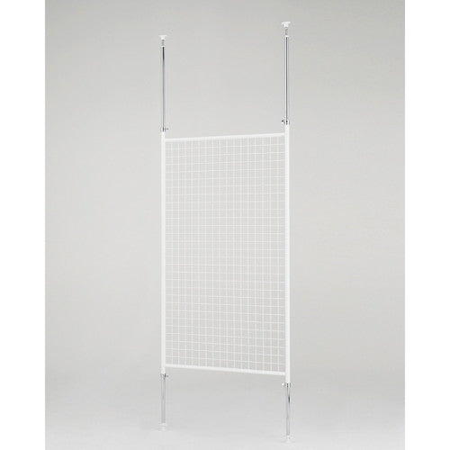 店舗用品店舗什器ディスプレイネット白W90cmの商品画像