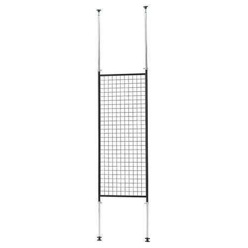 店舗用品店舗什器ディスプレイネット黒W60cmの商品画像