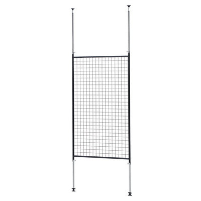 店舗用品店舗什器ディスプレイネット黒W90cmの商品画像