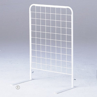 店舗用品店舗什器卓上ネットスタンド白の商品画像
