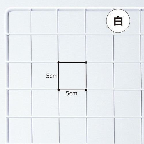 店舗用品店舗什器ネット白90×60cmの商品画像