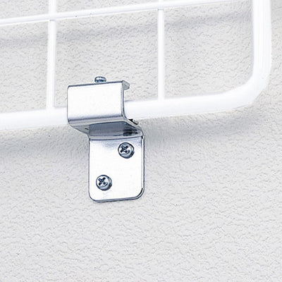 店舗用品店舗什器ネット用壁面取付金具壁面取付金具【2個】の商品画像