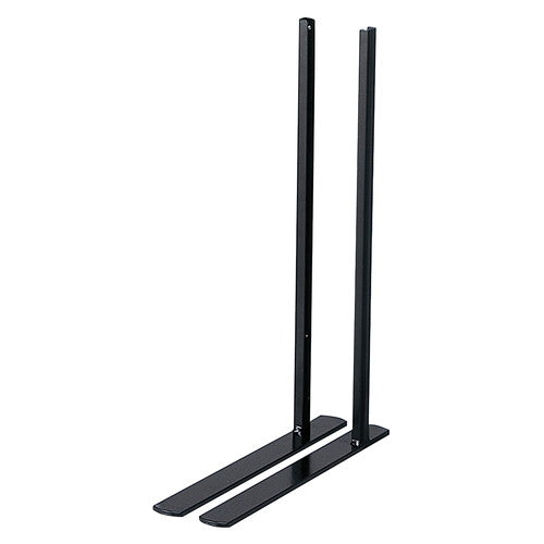 店舗用品店舗什器卓上ネットディスプレイ脚(左右)片面用黒の商品画像