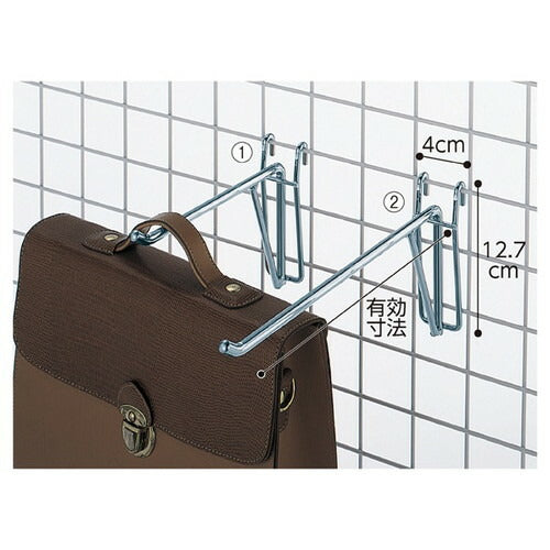 店舗用品店舗什器ネット用強化フック(直径8mm)L20cmの商品画像