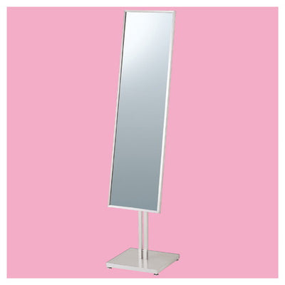 店舗用品店舗什器ステンレススタンドミラー(鏡厚5mm)ミラーの商品画像