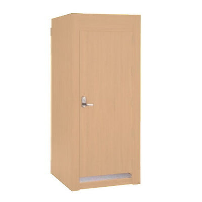 店舗用品店舗什器木製フィッティングルームドアタイプエクリュの商品画像