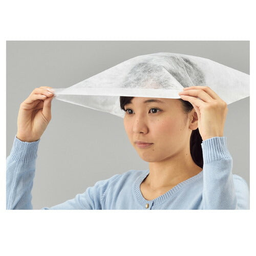 店舗用品店舗什器試着用フェイスカバー100枚ケース入りフェイシャルカバー簡易ケース入りの商品画像