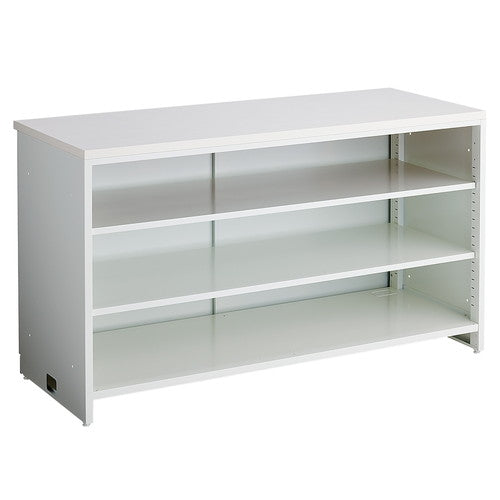 店舗用品店舗什器スチール製カウンターノーマル・棚板タイプW60cmの商品画像