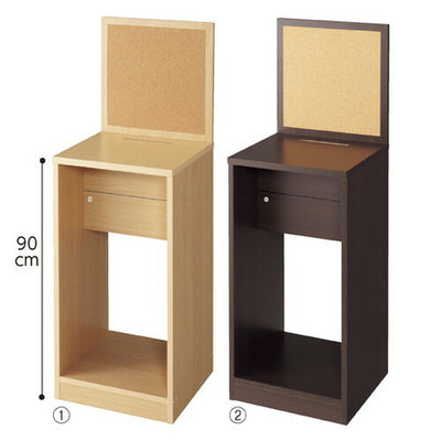 店舗用品店舗什器アンケートボックスエクリュの商品画像