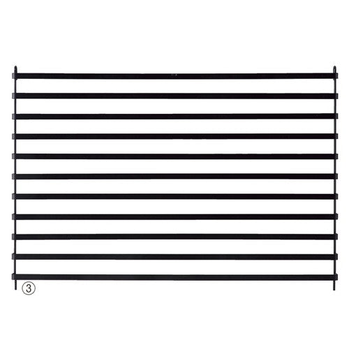 店舗用品演出用品アクセサリーパネルラックアンティークゴールドW90cmの商品画像