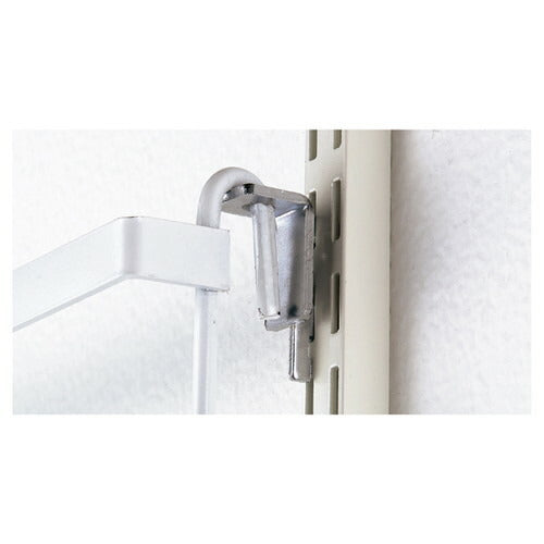 店舗用品演出用品アクセサリーパネルラック用取付金具スリット取付金具取付金具の商品画像