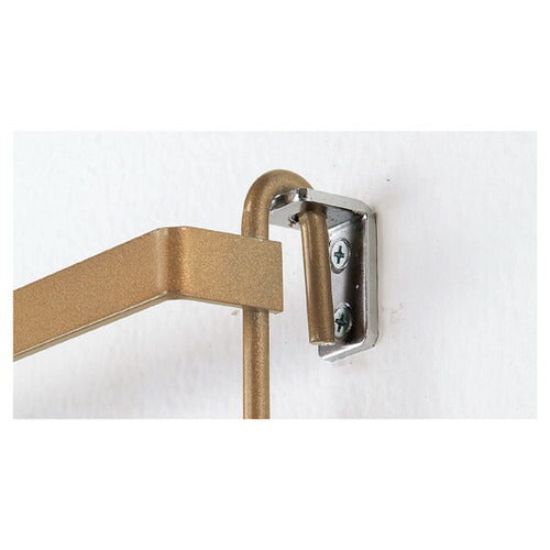 店舗用品演出用品アクセサリーパネルラック用取付金具壁面取付金具取付金具の商品画像