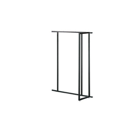 店舗用品システム什器UR90中央片面タイプ連結タイプブラックオープンタイプの商品画像