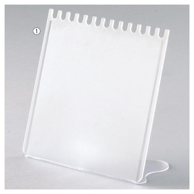 店舗用品演出用品ネックレススタンド黒の商品画像