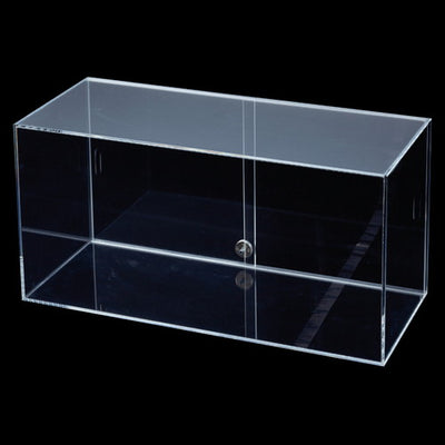 店舗用品演出用品アクリル陳列ケース(前面引き違い戸)W45cmの商品画像