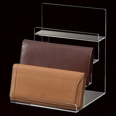 店舗用品演出用品多段財布立て4段の商品画像