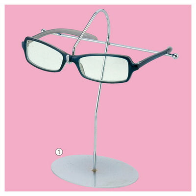 店舗用品演出用品卓上メガネ掛け1段の商品画像