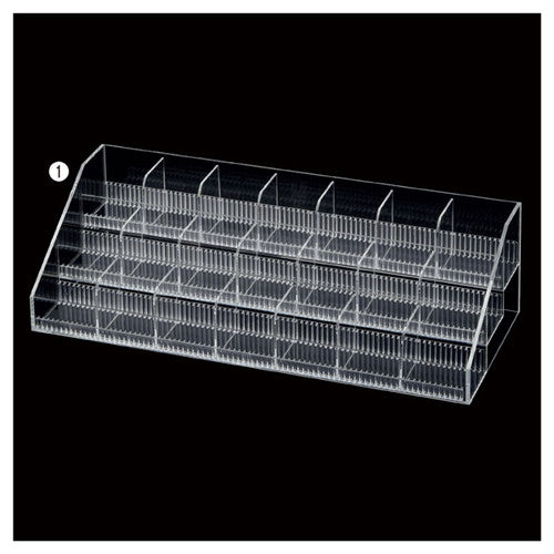 店舗用品演出用品小物ボックス3段タイプW59.8cmD35cmの商品画像