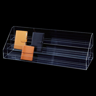 店舗用品演出用品透明アクリル手帳ケースW90cm3段の商品画像