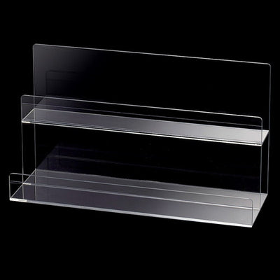 店舗用品演出用品CD/DVD陳列ケース2段の商品画像