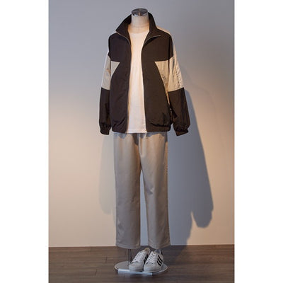 店舗用品ディスプレイ用品紳士芯地張トルソーSステンレス調の商品画像