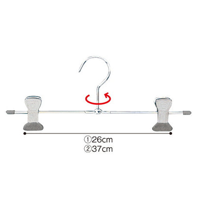店舗用品ディスプレイ用品スチール製ボトムハンガーT字型W39cmの商品画像