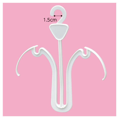店舗用品ディスプレイ用品プラスチック製スリッパ用ハンガースリッパ用ハンガー【20個】の商品画像
