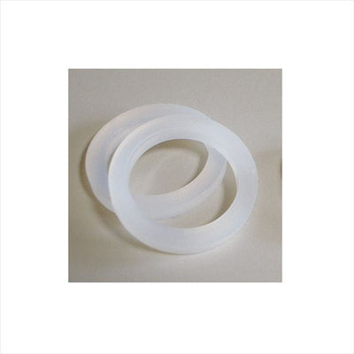 店舗用品ディスプレイ用品ハンガー用スベリ止めリング大乳白【100個】の商品画像