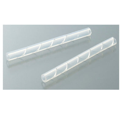 店舗用品ディスプレイ用品ハンガー用スベリ止めスパイラルチューブレール透明【100個】の商品画像