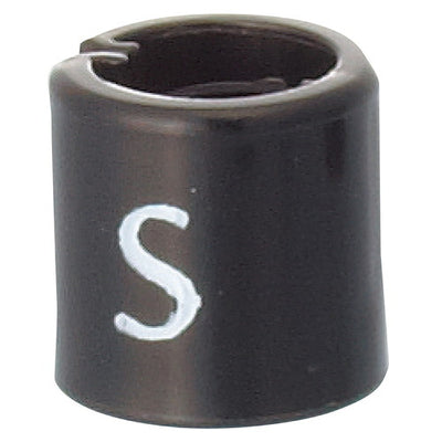 店舗用品ディスプレイ用品サイズチップスリムタイプ黒Sの商品画像