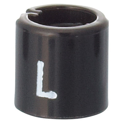 店舗用品ディスプレイ用品サイズチップスリムタイプ黒Lの商品画像