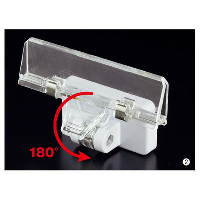 店舗用品サイン・掲示用品ポップスタンドパネラックライト(マグネット式)クリップタイプの商品画像