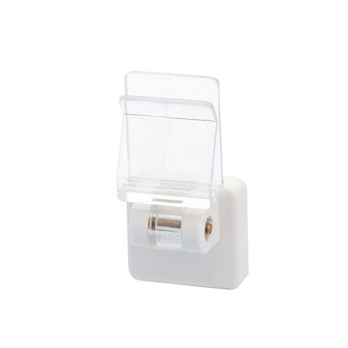 店舗用品サイン・掲示用品マグネットクリップ差し込み式ホワイトの商品画像