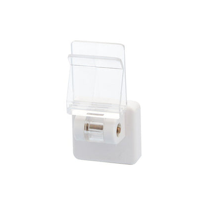 店舗用品サイン・掲示用品マグネットクリップ差し込み式ホワイトの商品画像