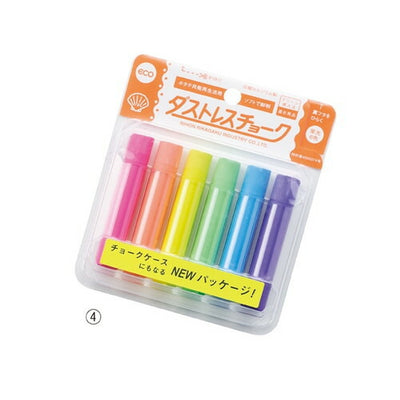 店舗用品サイン・掲示用品ダストレスチョーク蛍光カラー6色の商品画像
